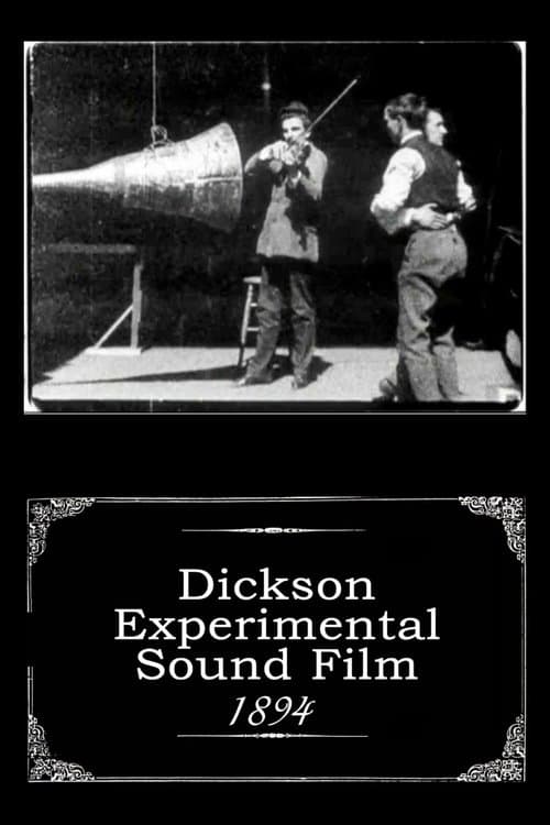 Poster for Dickson Experimental Sound Film