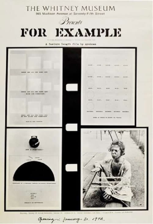 Poster for For Example: A Critique of Never