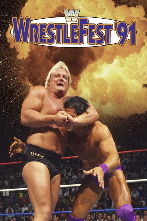 Poster for WWE WrestleFest '91