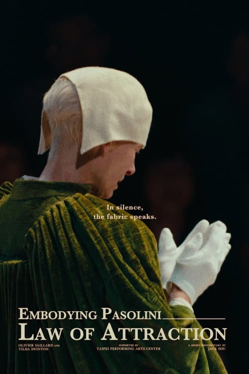 Poster for Embodying Pasolini: Law of Attraction