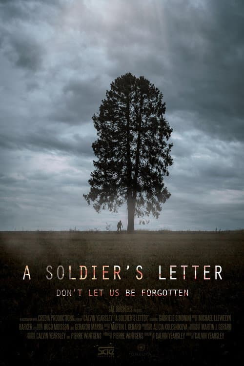 Poster for A Soldier's Letter