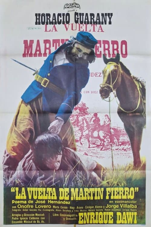Poster for La vuelta de Martín Fierro