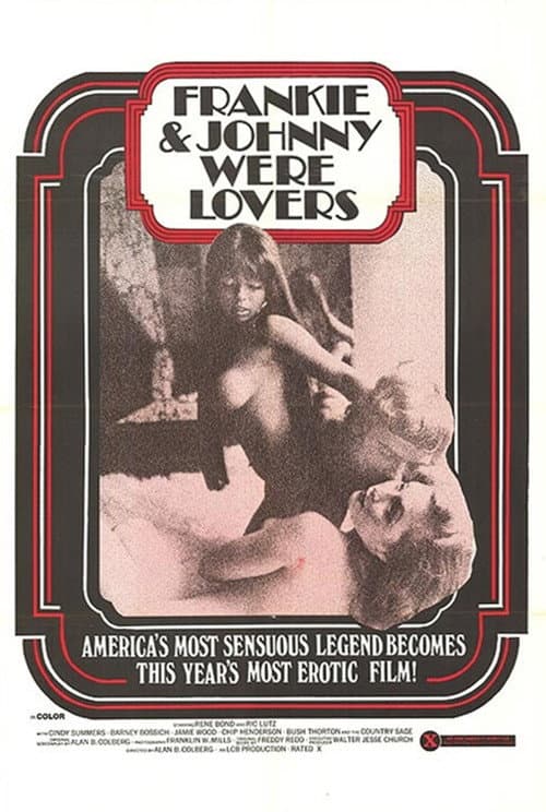 Poster for Frankie and Johnnie... Were Lovers