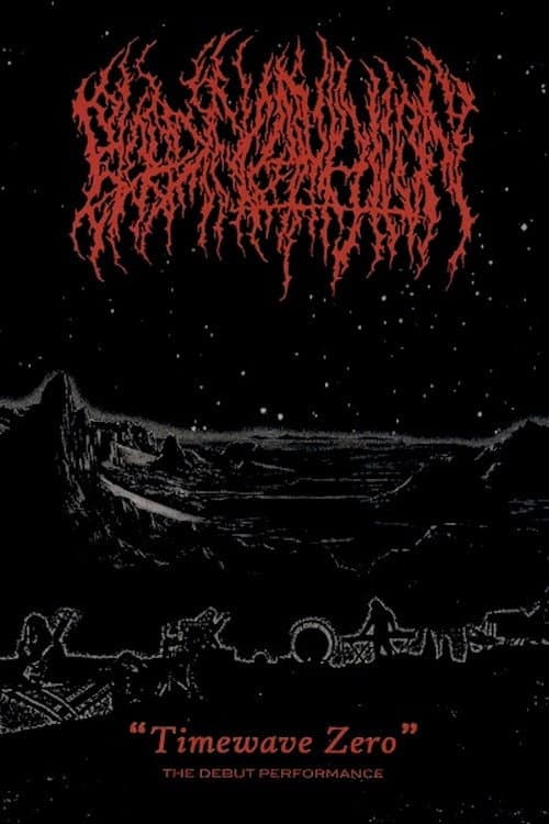 Poster for Blood Incantation: "Timewave Zero" - The Debut Performance