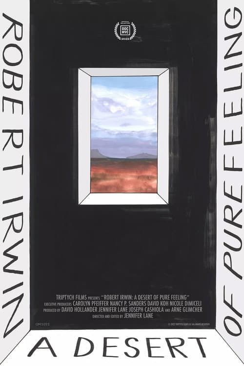 Poster for Robert Irwin: A Desert of Pure Feeling