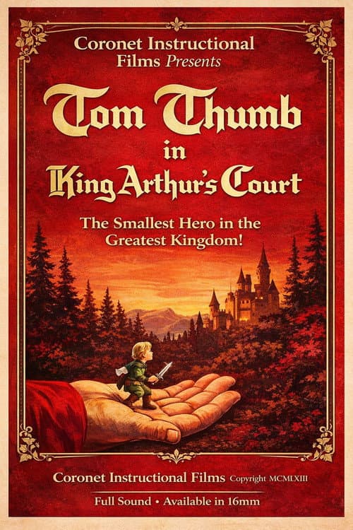 Poster for Tom Thumb in King Arthur's Court