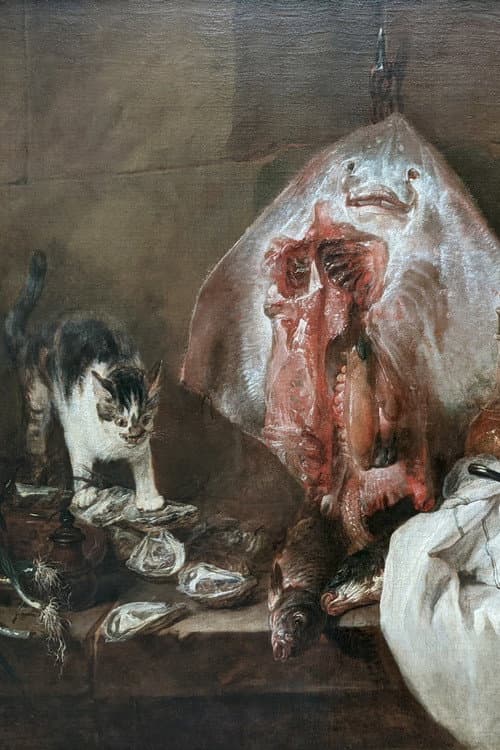 Poster for Jean-Baptiste Siméon Chardin « La saveur de l’immobile, La Raie »