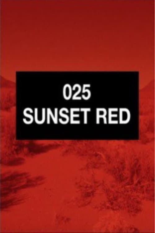 Poster for 025 Sunset Red