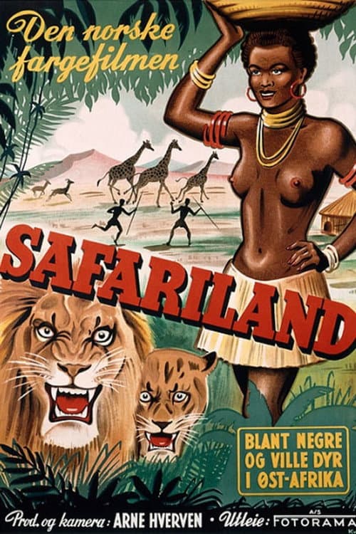 Poster for Safari Land: Among Negroes and wildlife in East Africa