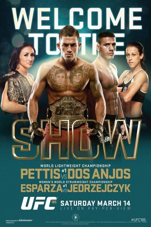 Poster for UFC 185: Pettis vs. Dos Anjos