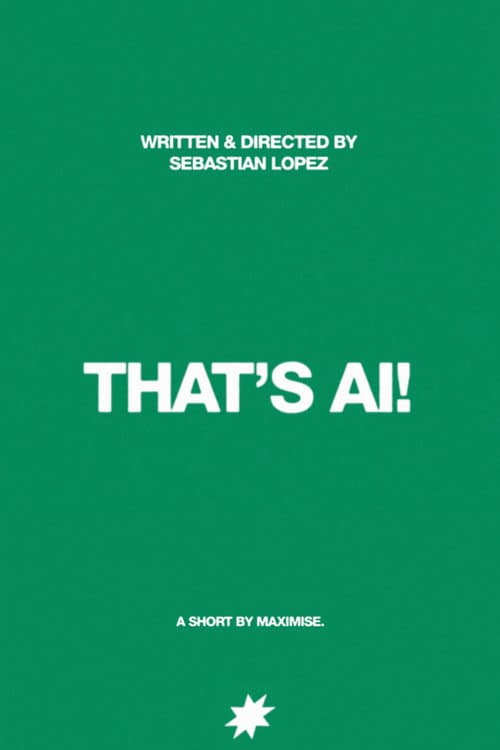 Poster for That's AI