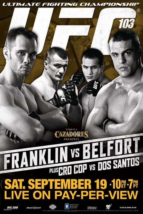 Poster for UFC 103: Franklin vs. Belfort
