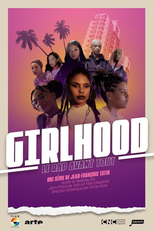 Poster for Girlhood, le rap avant tout