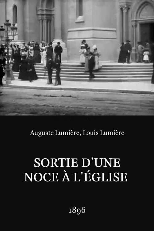 Poster for Sortie d'une noce à l'église