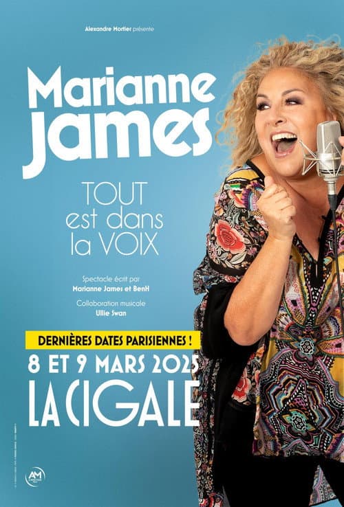 Poster for Marianne James : tout est dans la voix