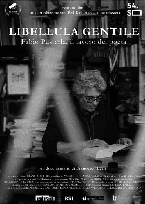 Poster for Libellula gentile. Fabio Pusterla, il lavoro del poeta