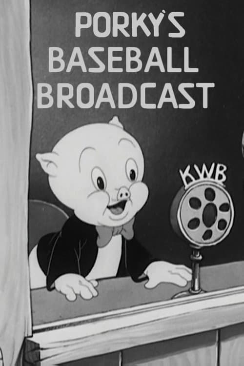 Poster for Porky's Baseball Broadcast