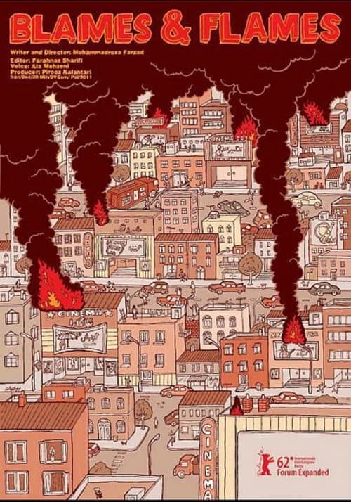 Poster for Blames and Flames