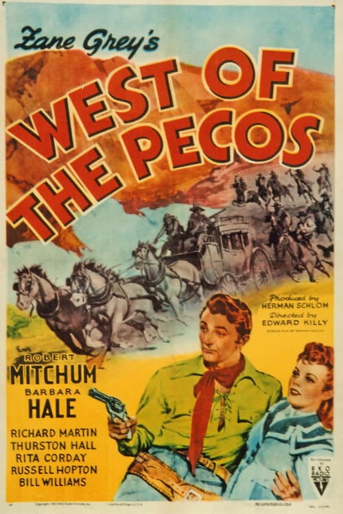 Poster for West of the Pecos