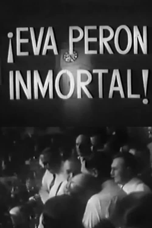 Poster for Eva Perón inmortal
