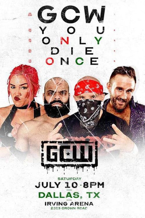 Poster for GCW You Only Die Once
