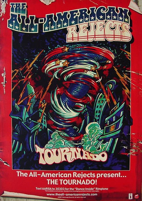 Poster for The All-American Rejects: Tournado