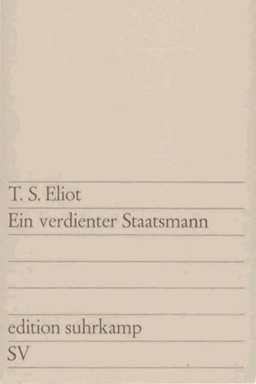 Poster for The Elder Statesman