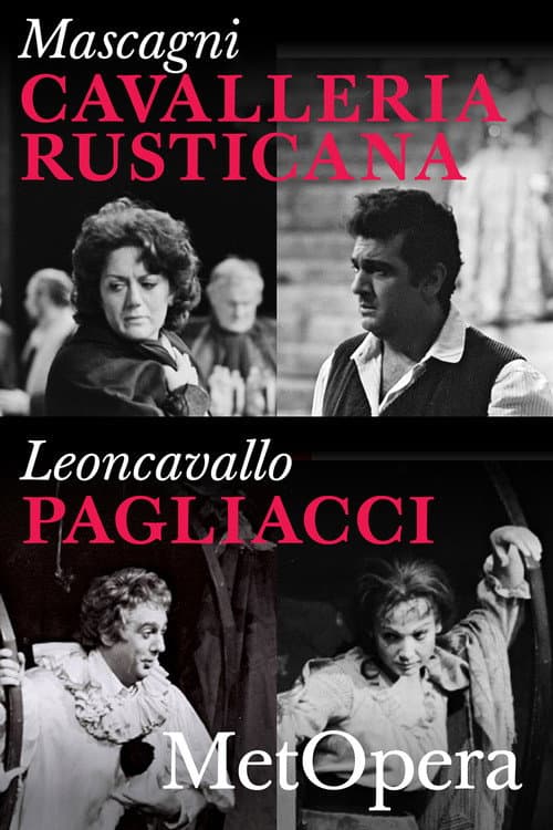 Poster for Cavalleria Rusticana/Pagliacci