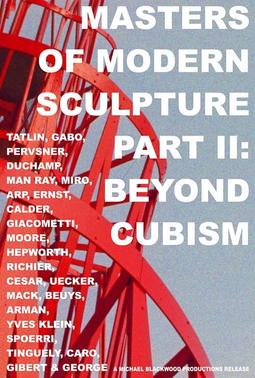 Poster for Masters of Modern Sculpture Part II: Beyond Cubism