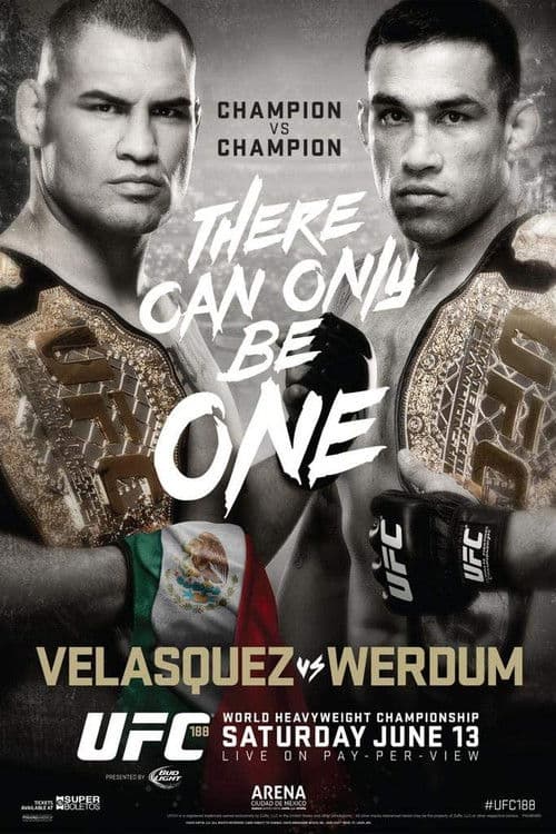 Poster for UFC 188: Velasquez vs. Werdum