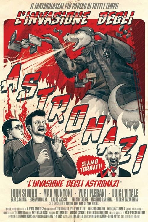 Poster for The invasion of the Astronazis