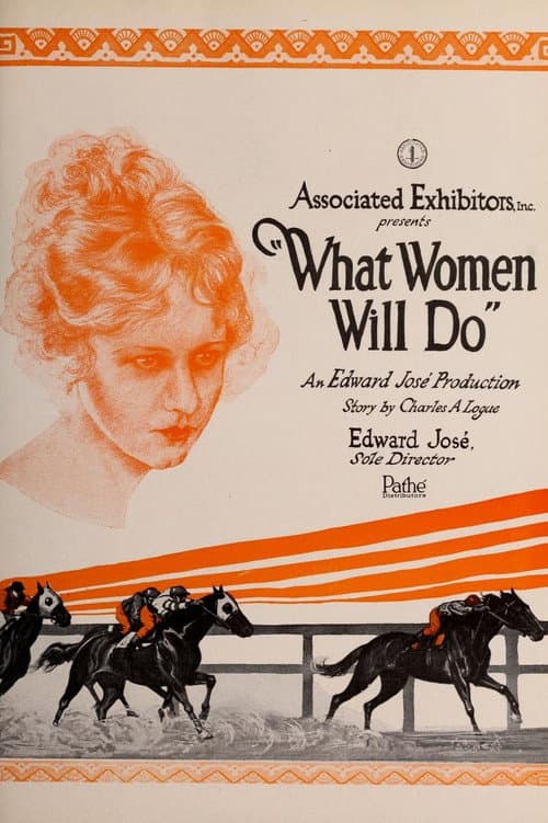 Poster for What Women Will Do