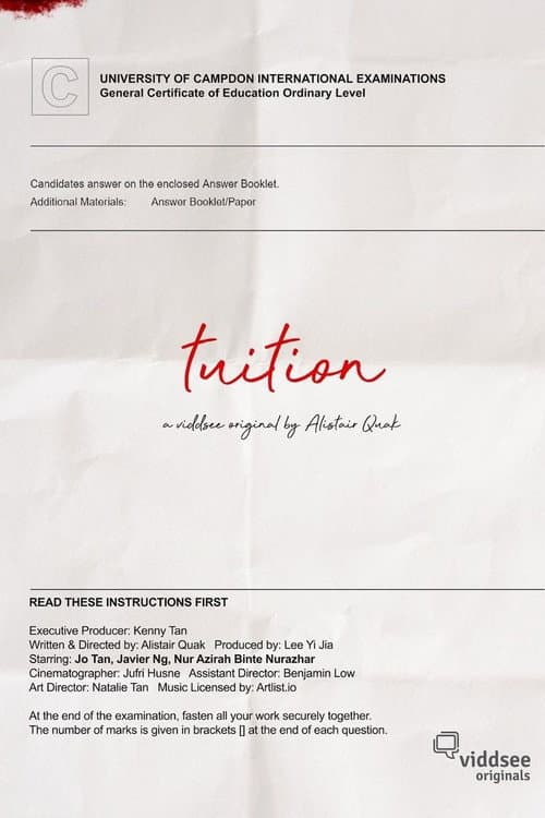 Poster for Tuition