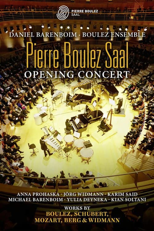 Poster for Pierre Boulez Saal – Opening Concert