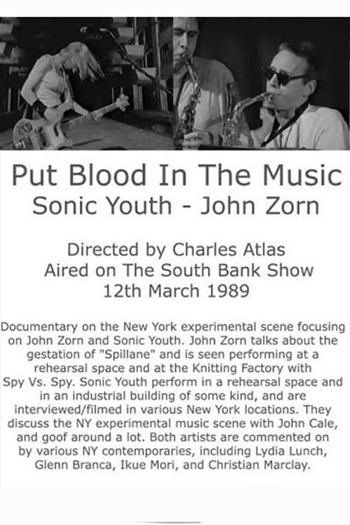 Poster for Put More Blood Into the Music