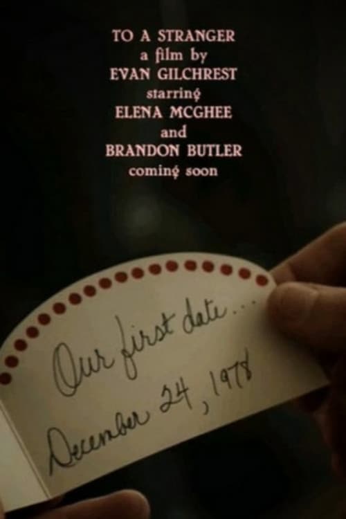 Poster for To A Stranger