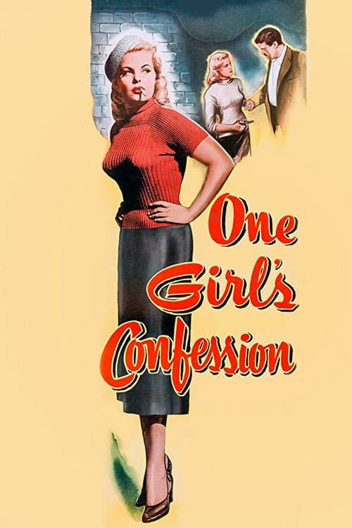 Poster for One Girl's Confession