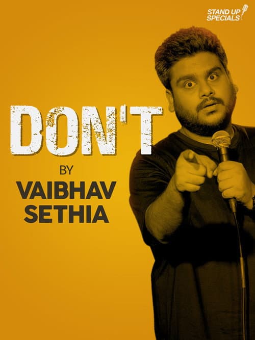 Poster for Vaibhav Sethia: Don't