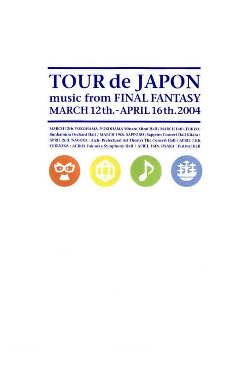 Poster for Tour de Japon: music from Final Fantasy