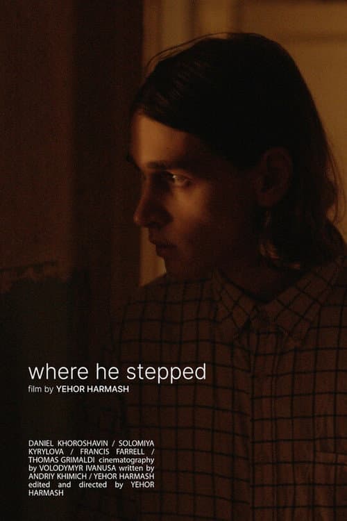 Poster for where he stepped