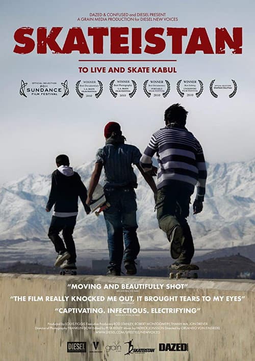Постер до фільму «Skateistan: To Live and Skate Kabul»