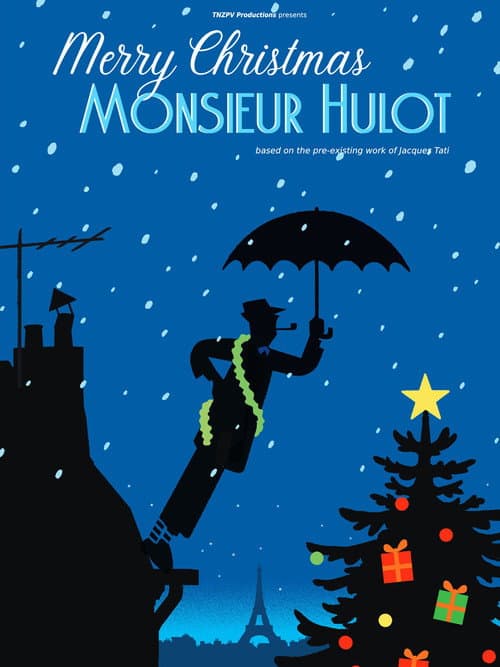 Poster for Merry Christmas Monsieur Hulot