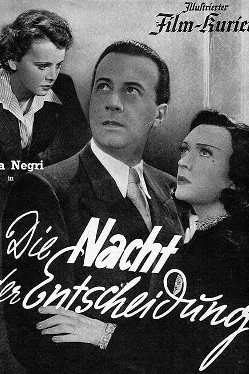 Постер до фільму «Die Nacht der Entscheidung»