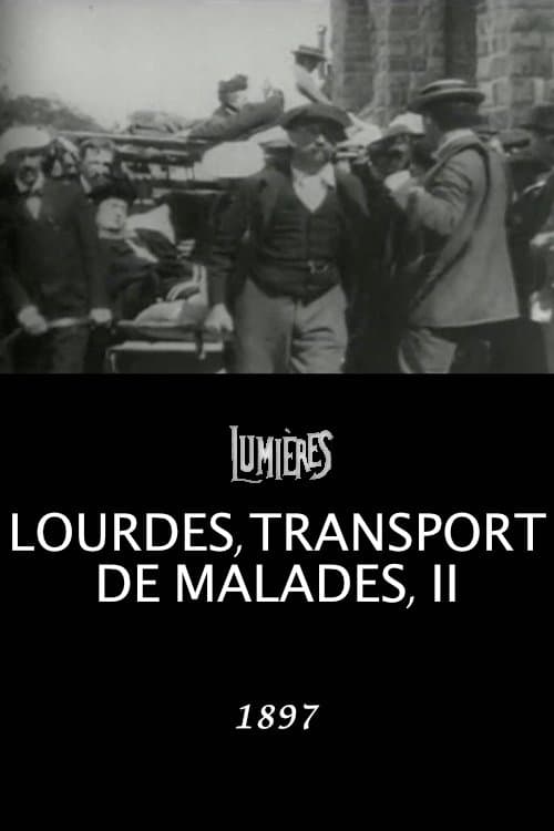 Poster for Lourdes, Transporting the Sick, II