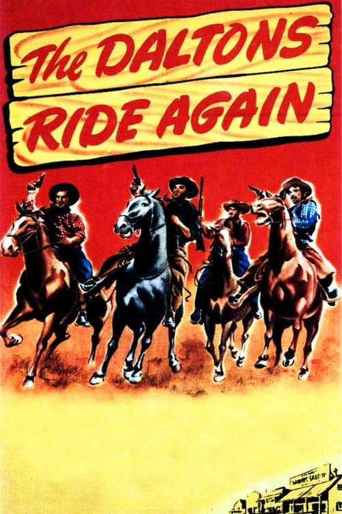 Poster for The Daltons Ride Again