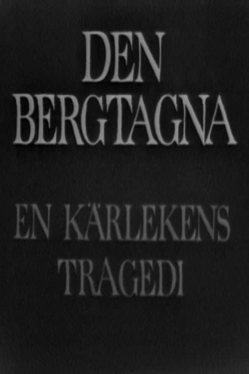Poster for Den bergtagna