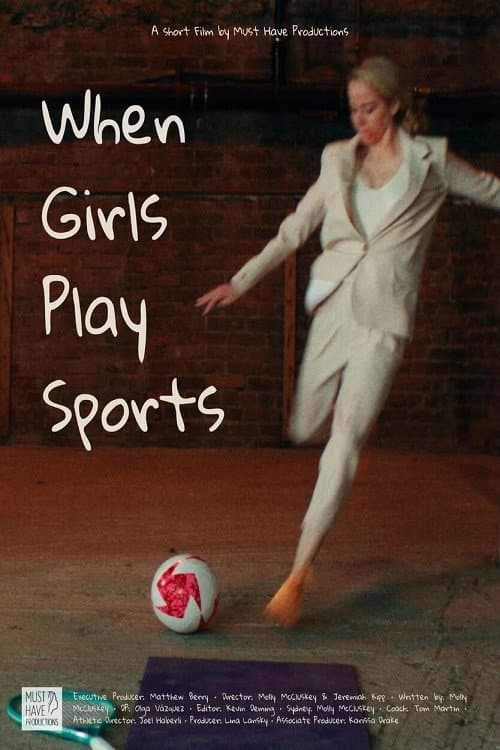 Poster for When Girls Play Sports