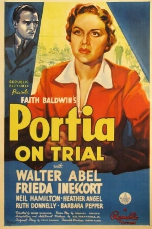 Poster for Portia on Trial