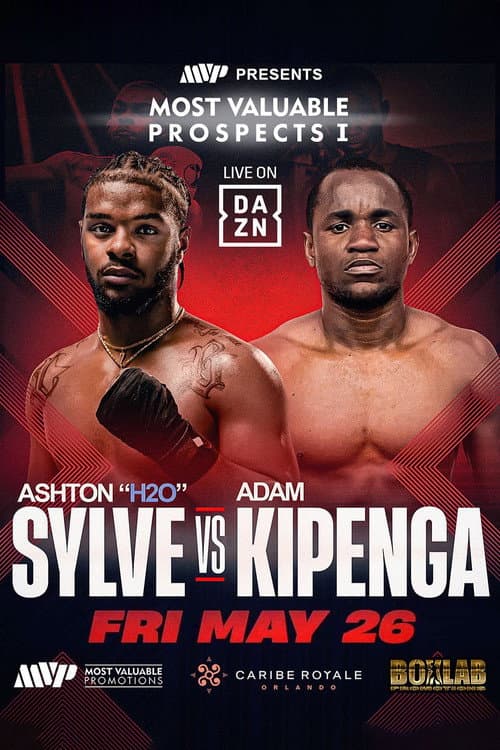 Poster for Ashton Sylve vs. Adam Kipenga