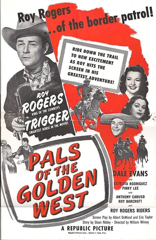 Постер до фільму «Pals of the Golden West»